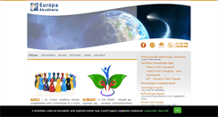 Desktop Screenshot of europa-akademia.hu