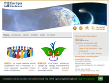 Tablet Screenshot of europa-akademia.hu